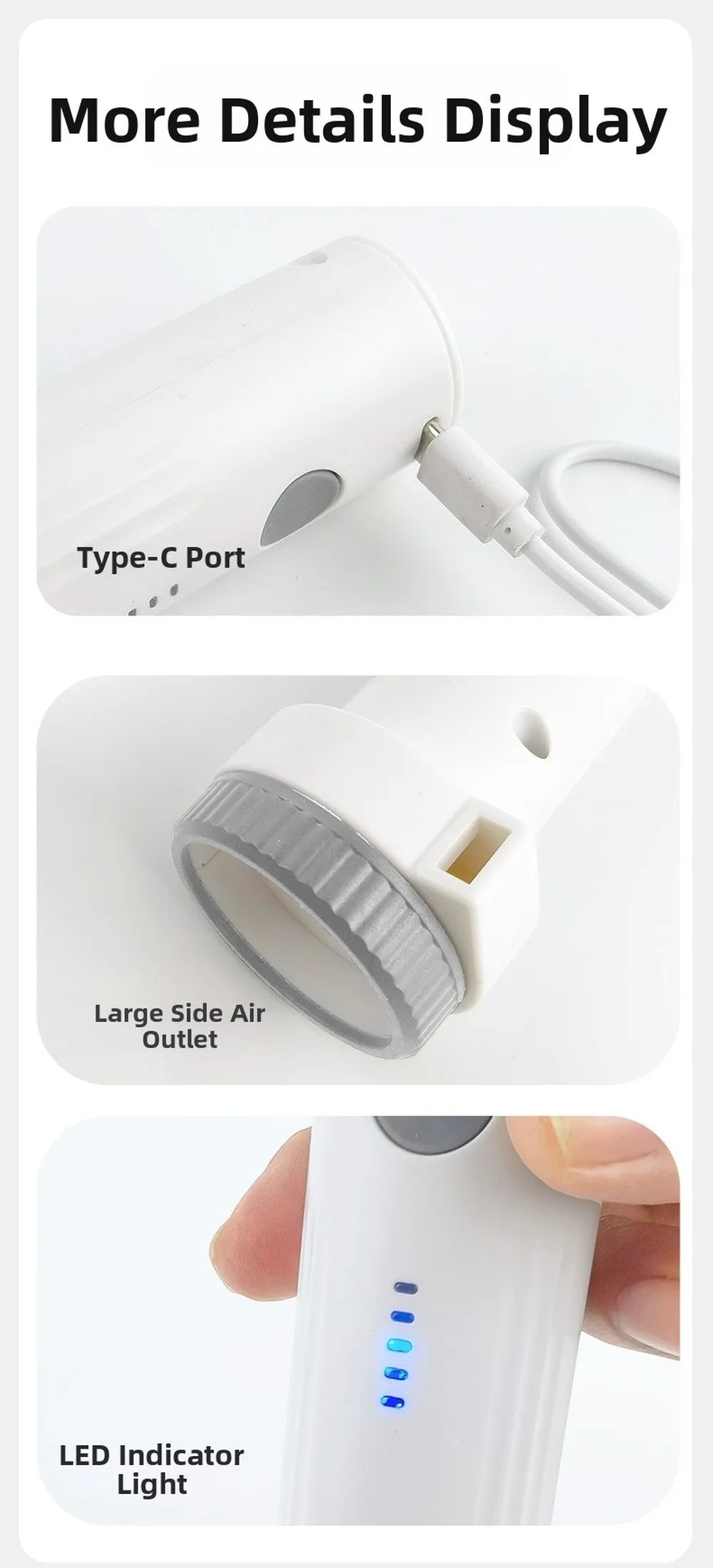 Zavique USB Rechargeable Vacuum Storage Pump
