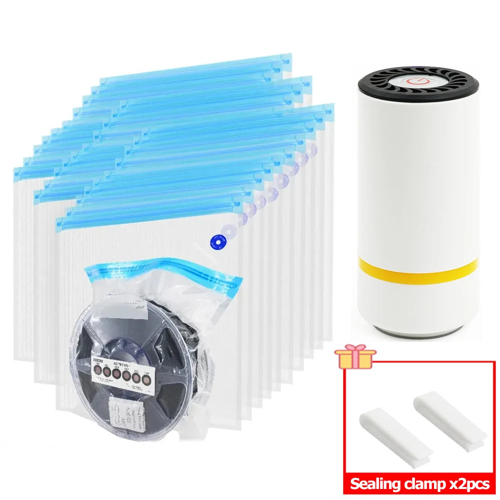 Zavique Vacuum Storage Bag Set with USB Electric Pump