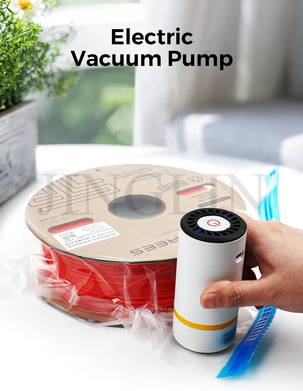 Zavique Vacuum Storage Bag Set with USB Electric Pump