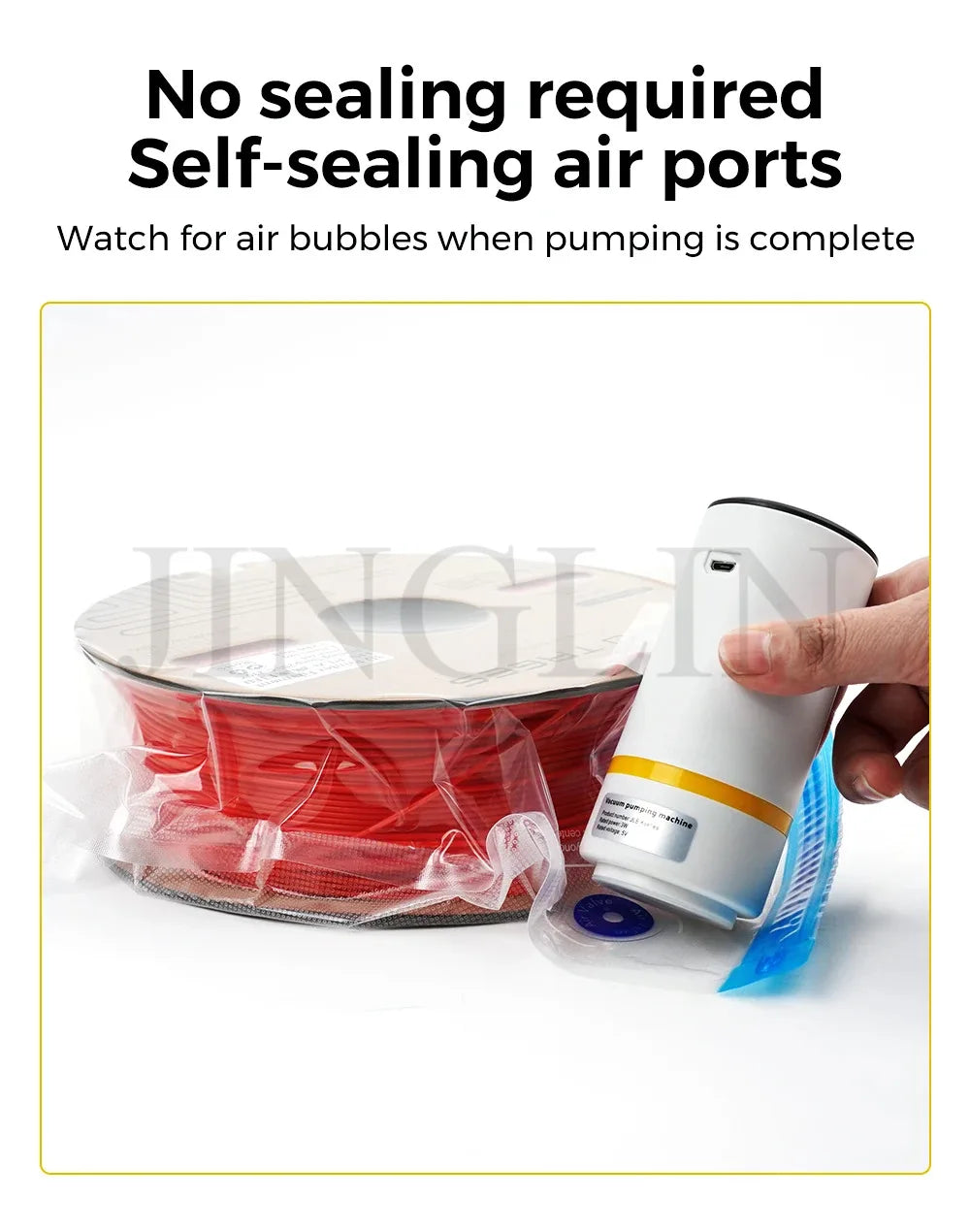 Zavique Vacuum Storage Bag Set with USB Electric Pump