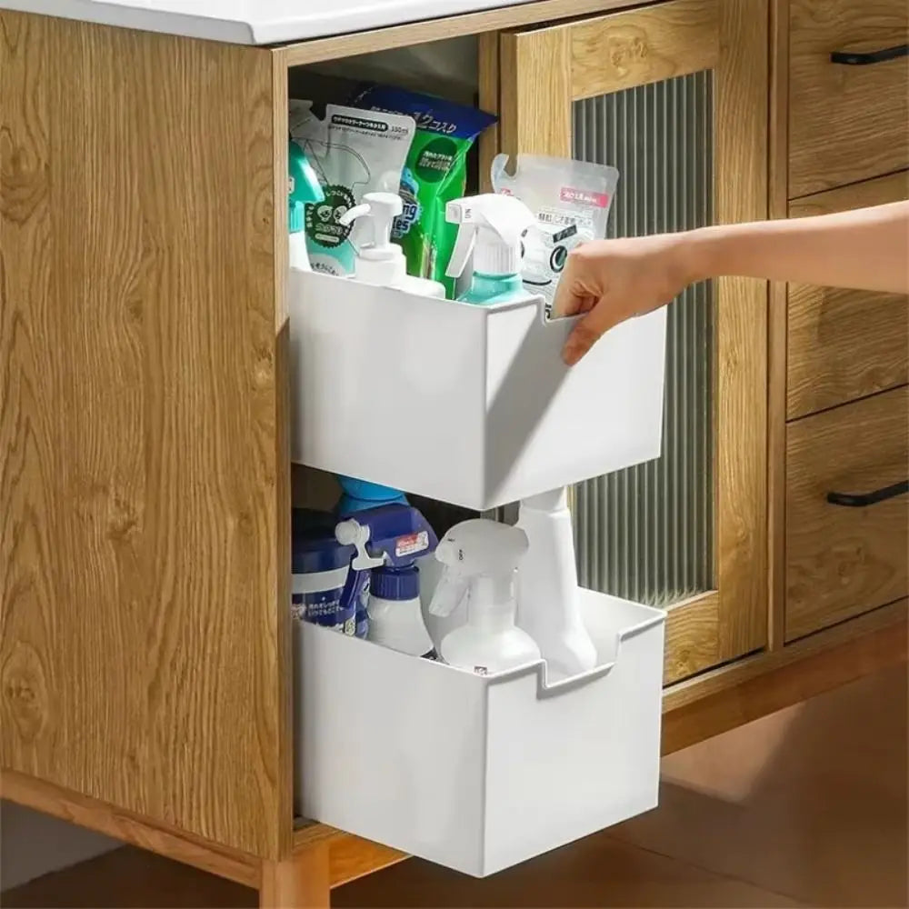 Pull-Out Cabinet Storage Organizer
