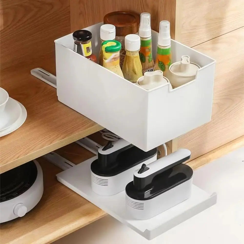 Pull-Out Cabinet Storage Organizer