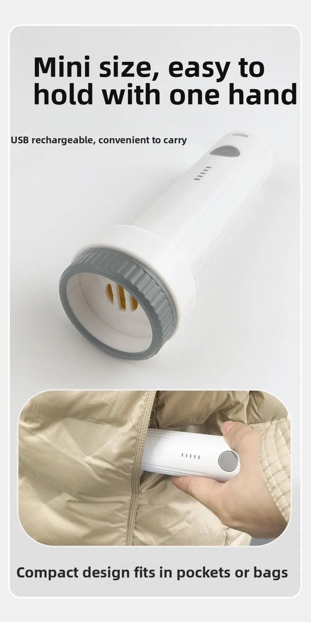 Zavique USB Rechargeable Vacuum Storage Pump