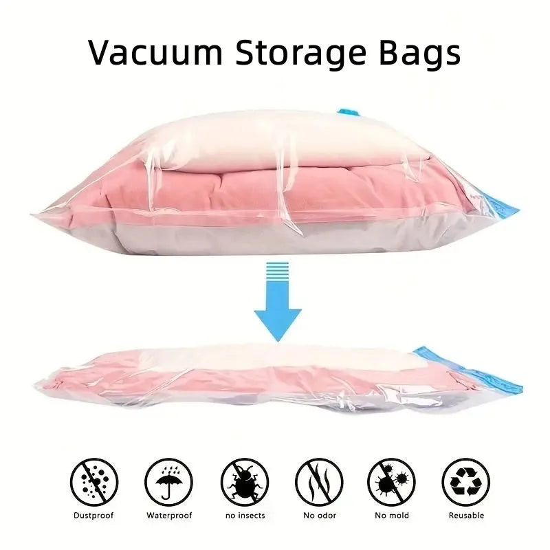 Zavique Space-Saving Vacuum Storage Bags – 2 Pack