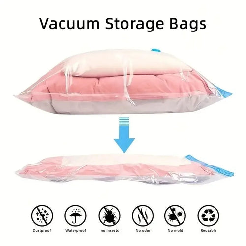 Zavique Space-Saving Vacuum Storage Bags – 2 Pack